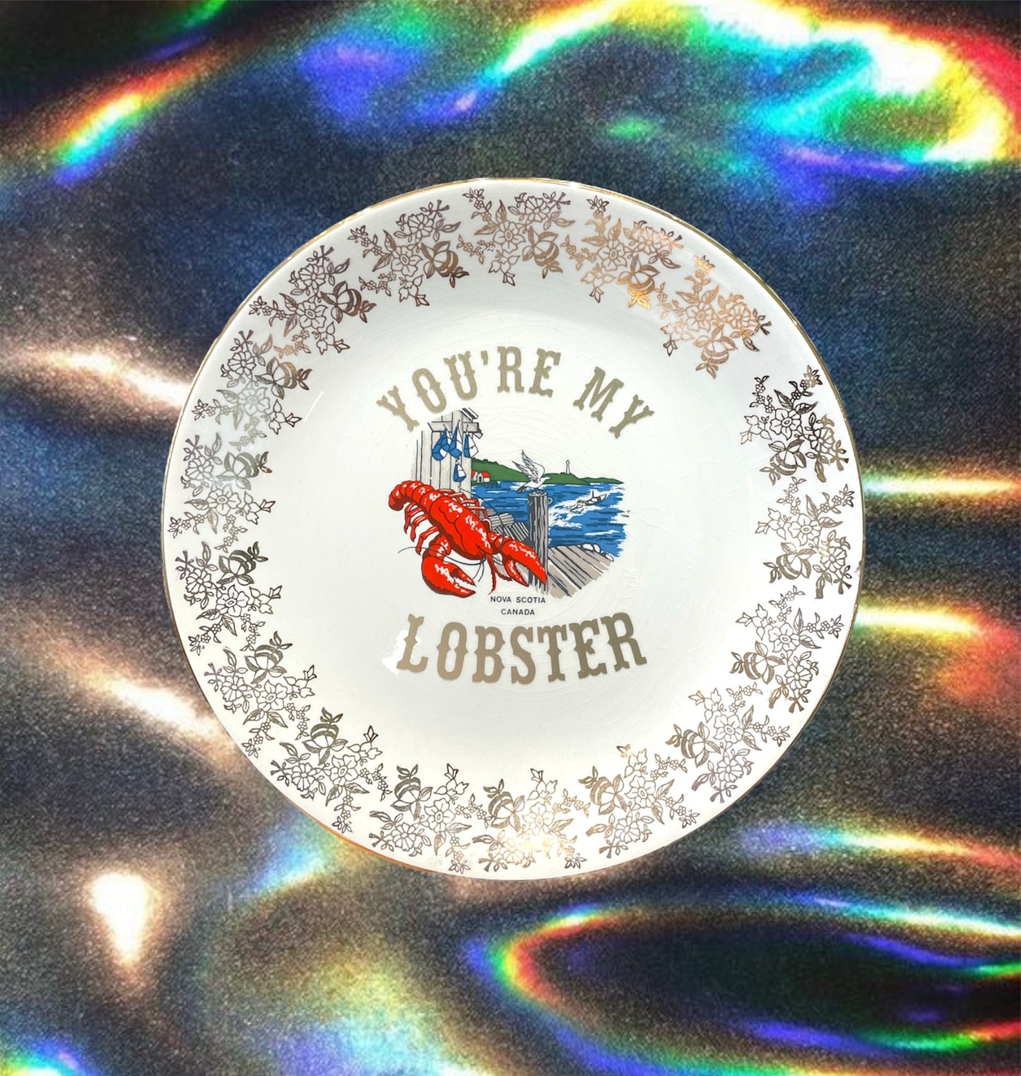 "YOU'RE MY LOBSTER" PLATE