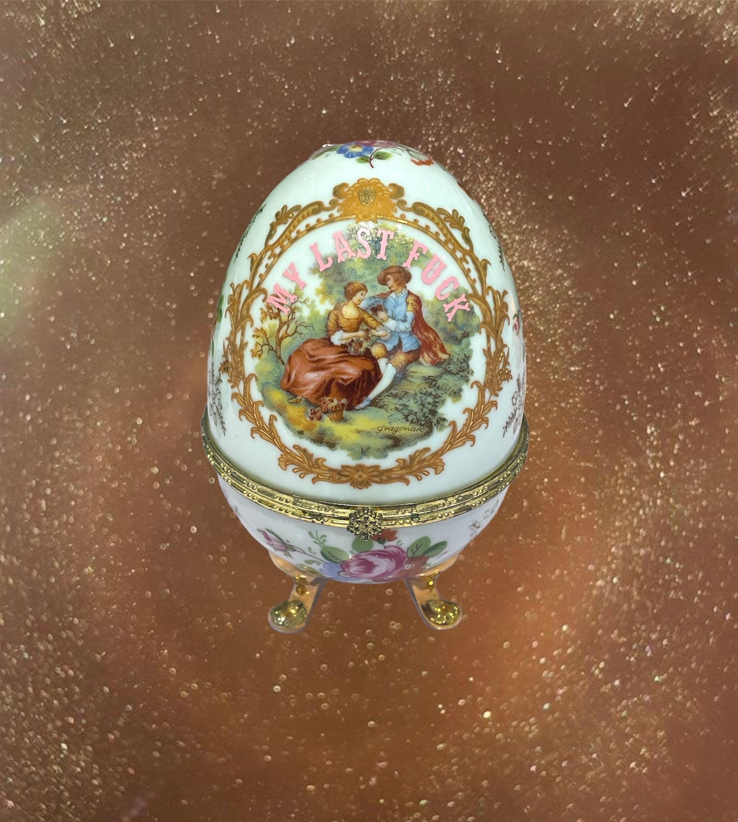 "MY LAST FUCK" EGG TRINKET BOX