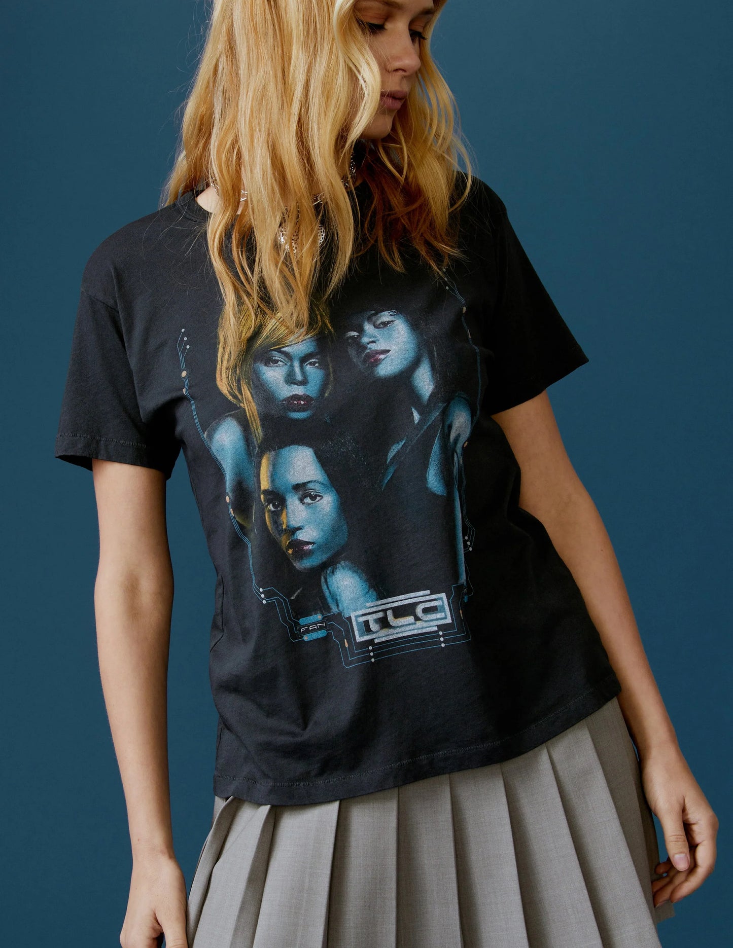 TLC FANMAIL CIRCUIT BOARD RINGER TEE