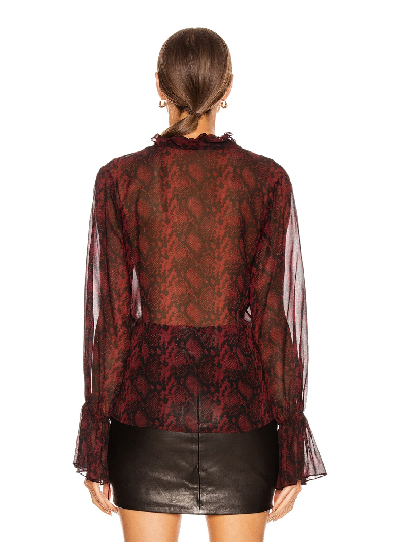NILI LOTAN DEMI BLOUSE