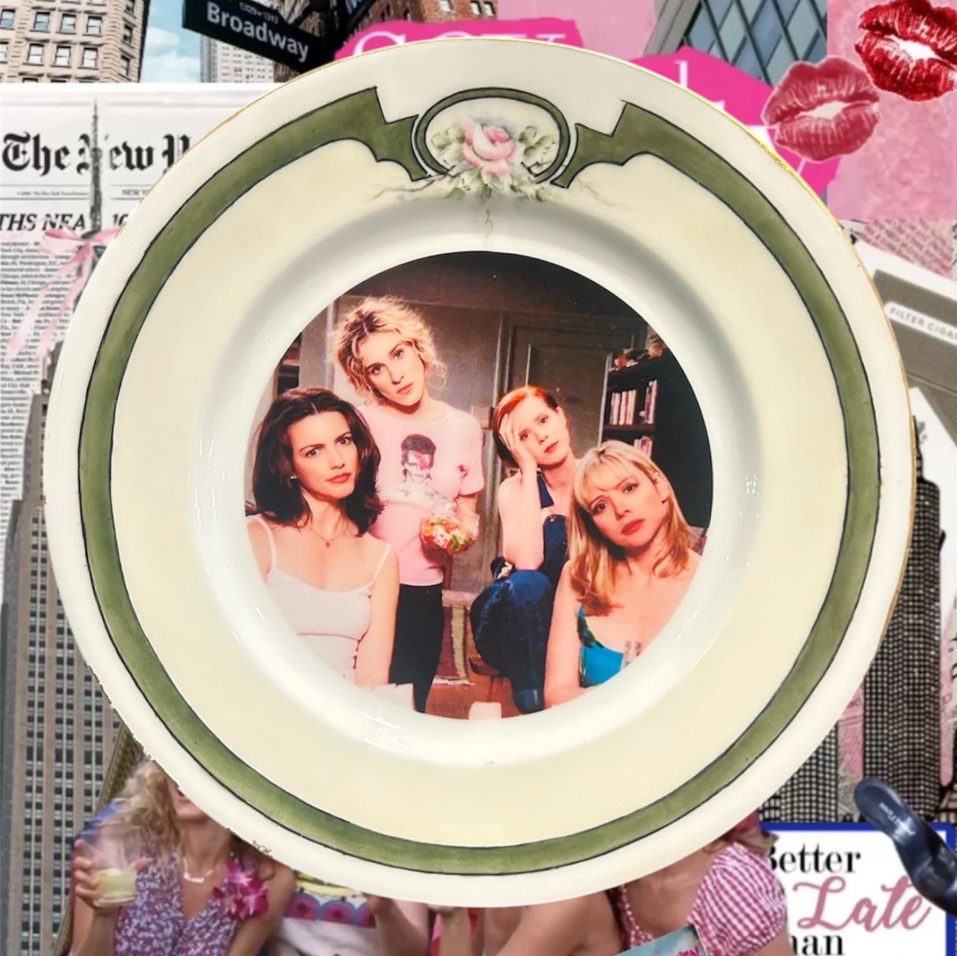 SEX & THE CITY PLATE