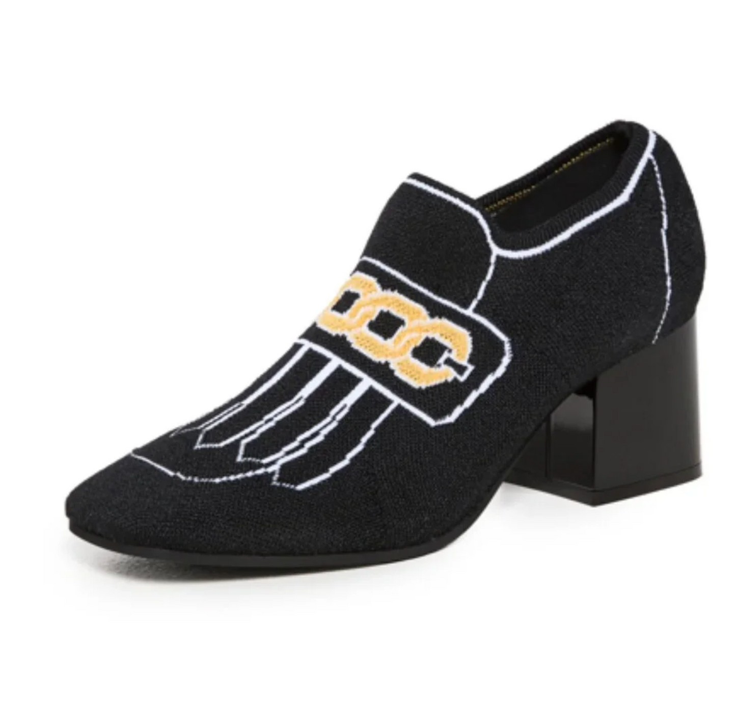 MARNI KNIT LOAFER BLOCK HEEL