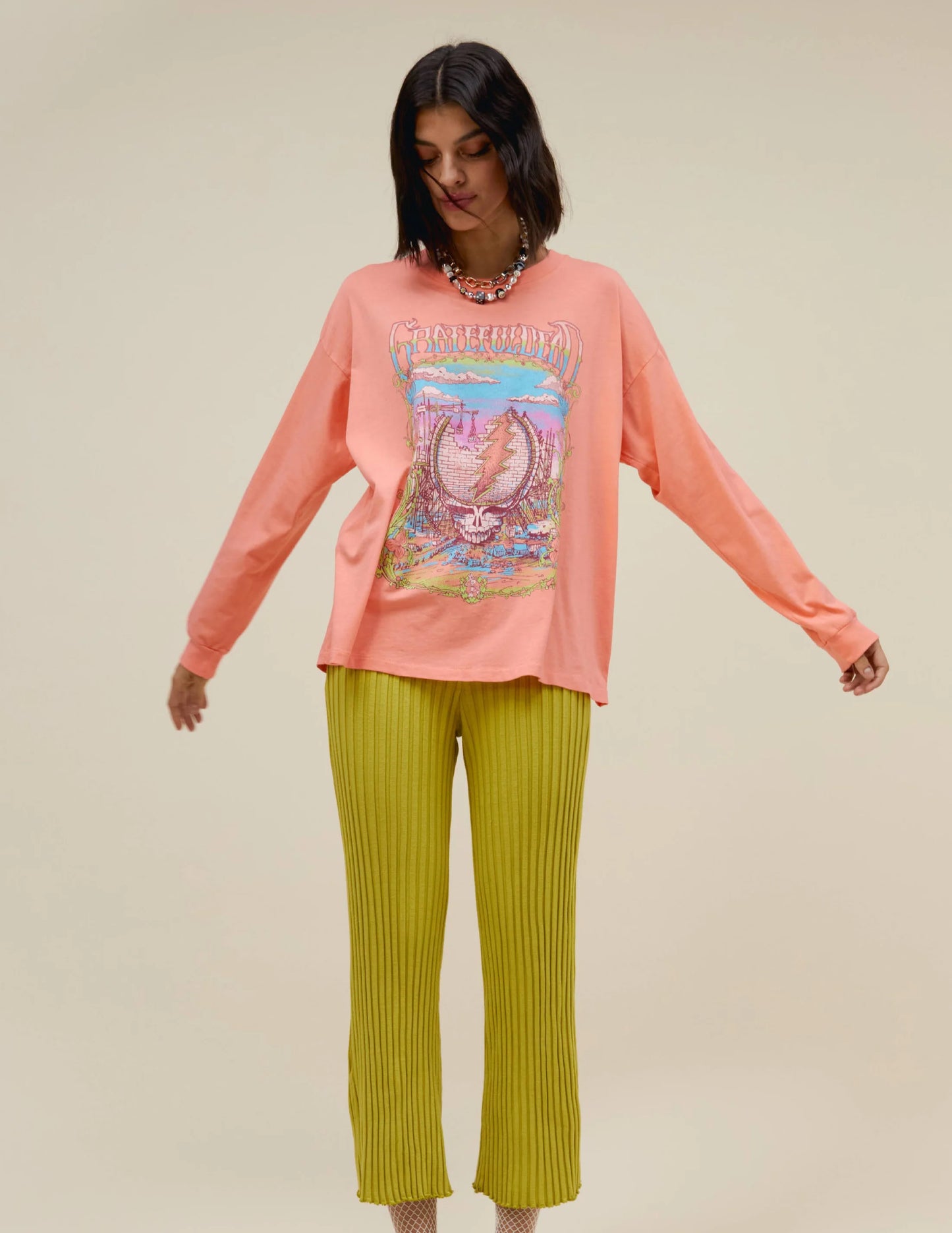 GRATEFUL DEAD UNDER CONSTRUCTION LONG SLEEVE DAYDREAMER MERCH