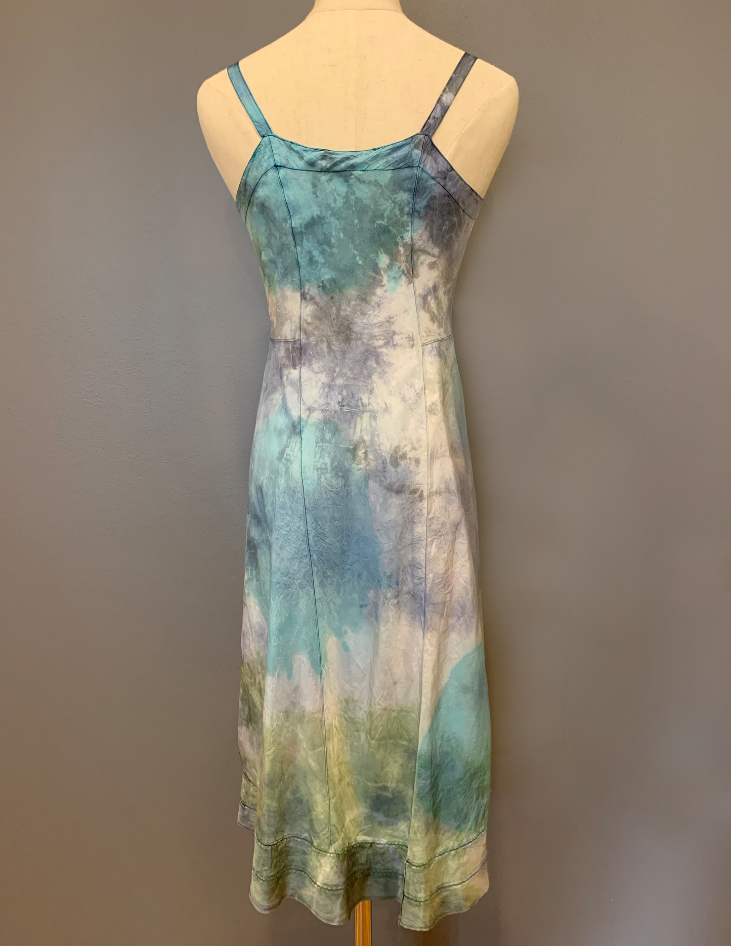 THIRD EYE TIE DYE SLIP DRESS