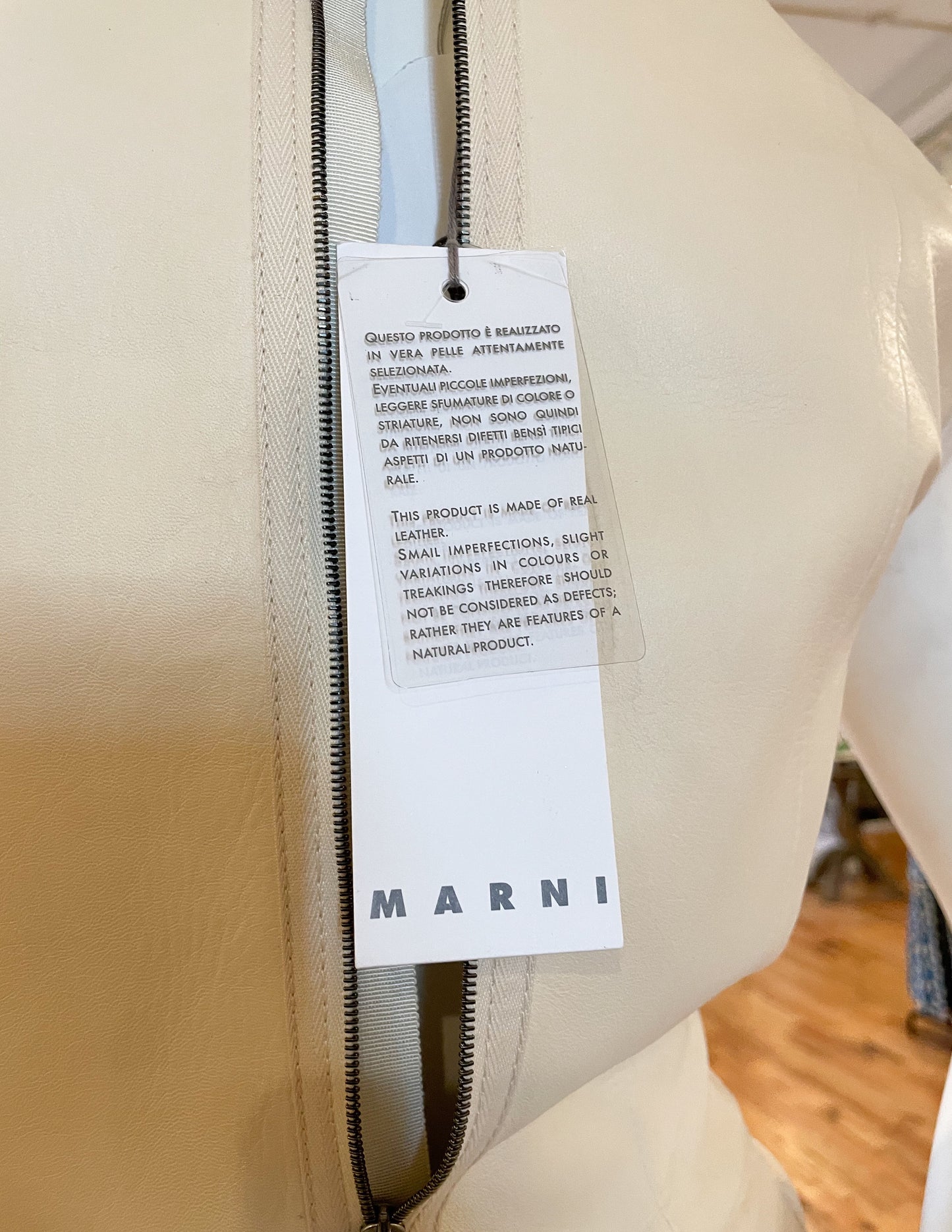 MARNI RTW LAMBSKIN DRESS