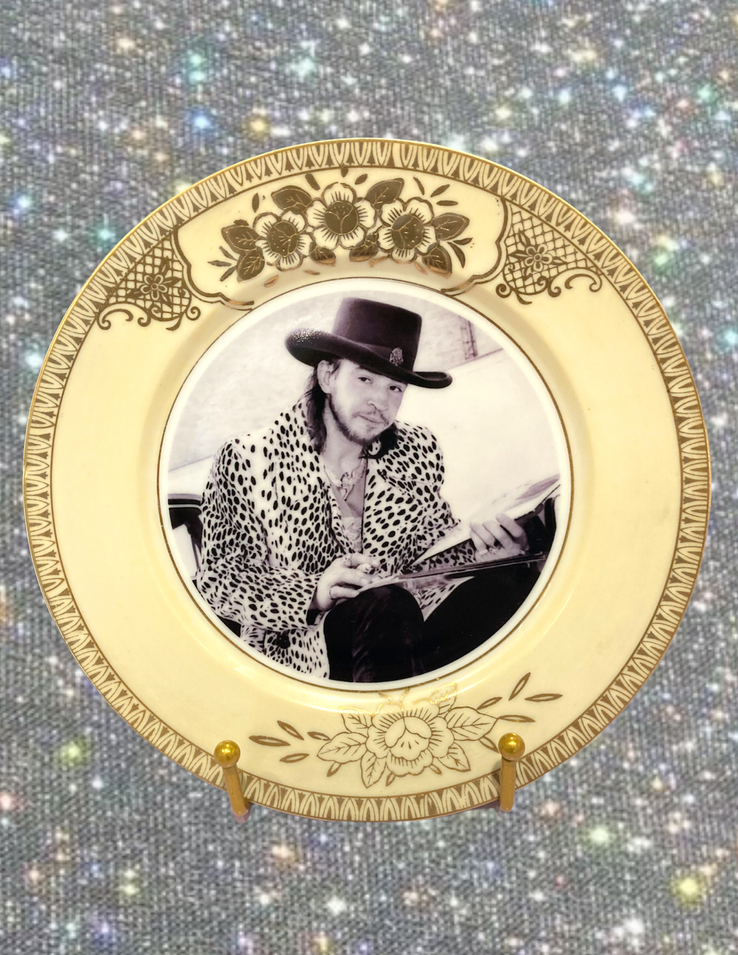 STEVIE RAY VAUGHAN PLATE