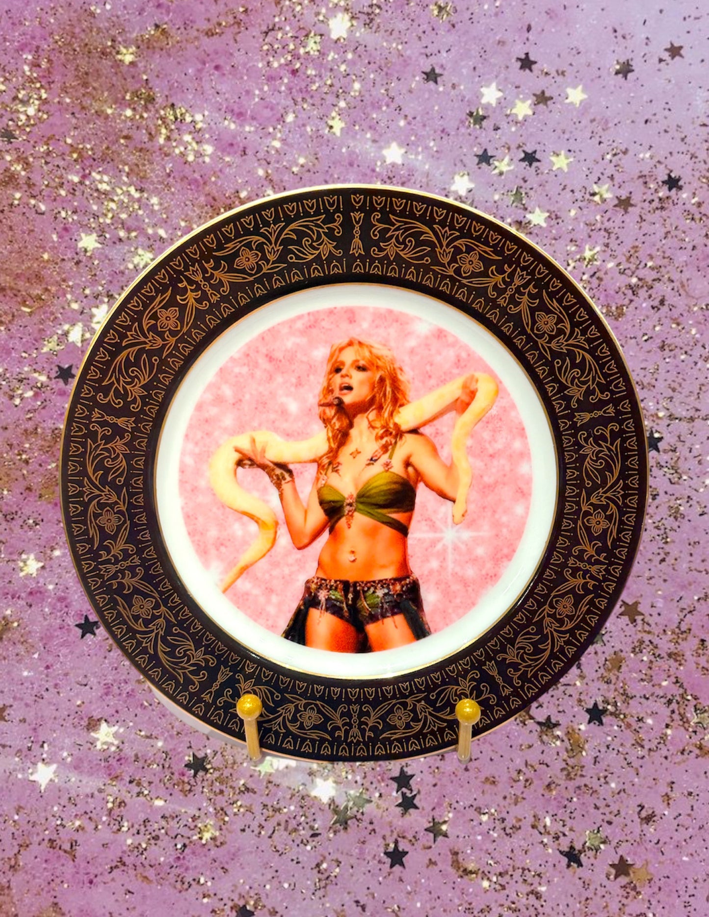 BRITNEY SPEARS VINTAGE PLATE