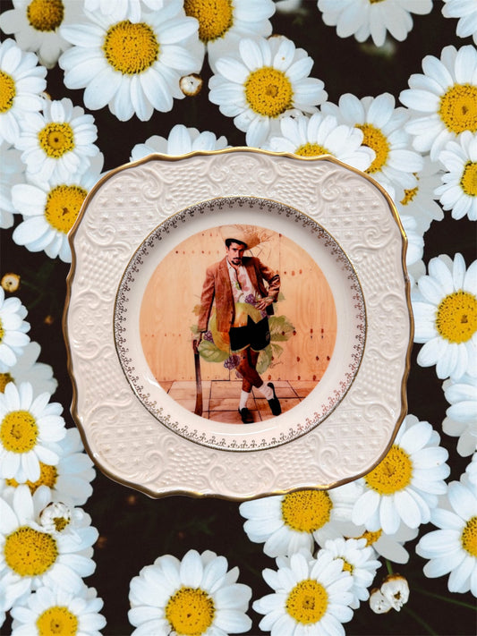 BAD BUNNY SQUARE PLATE