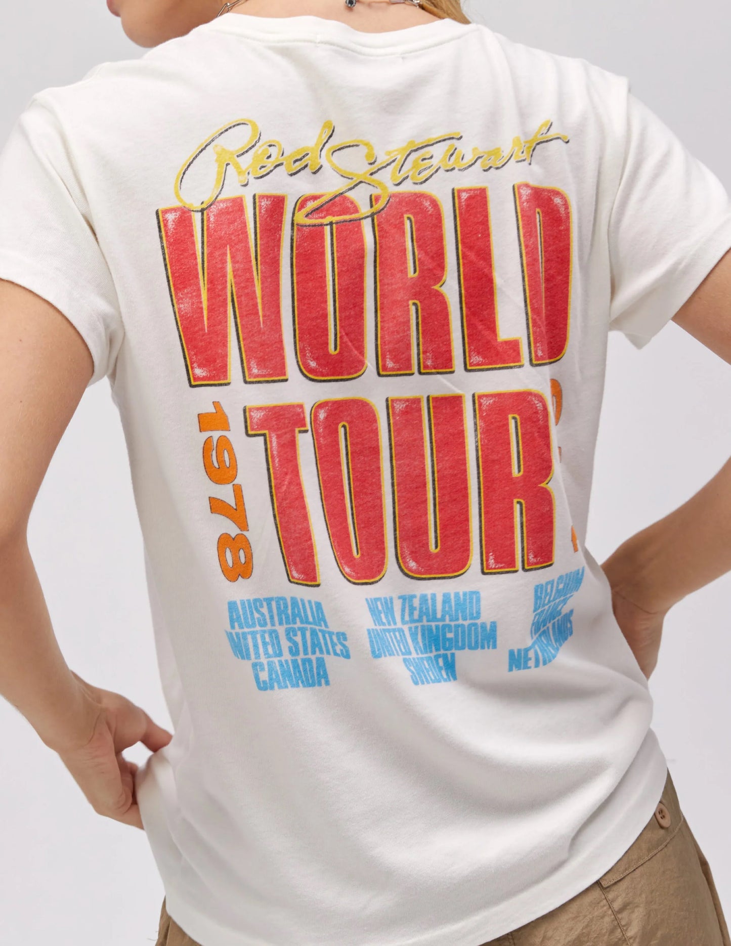 ROD STEWART RAINBOW TOUR DAYDREAMER TEE