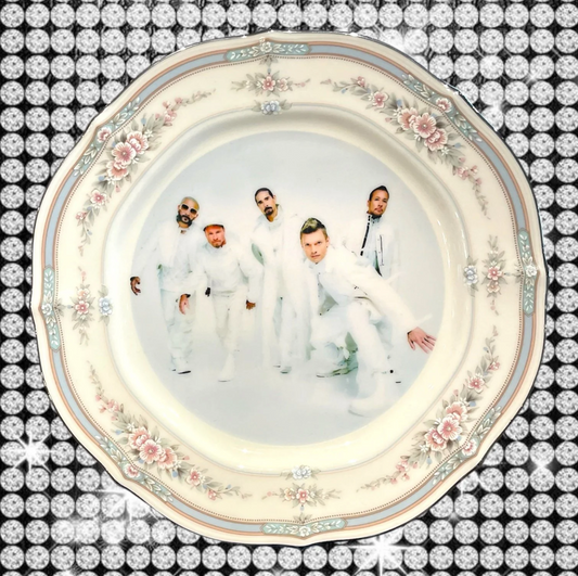 BACKSTREET BOYS PLATE