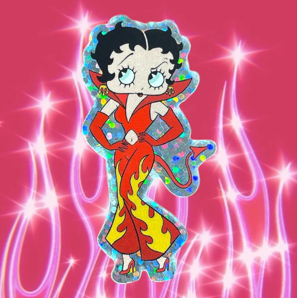 BETTY BOOP STICKER