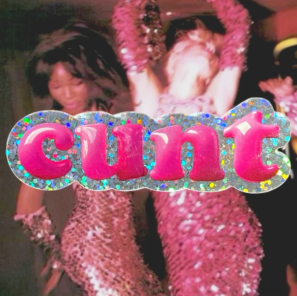 CUNT STICKER