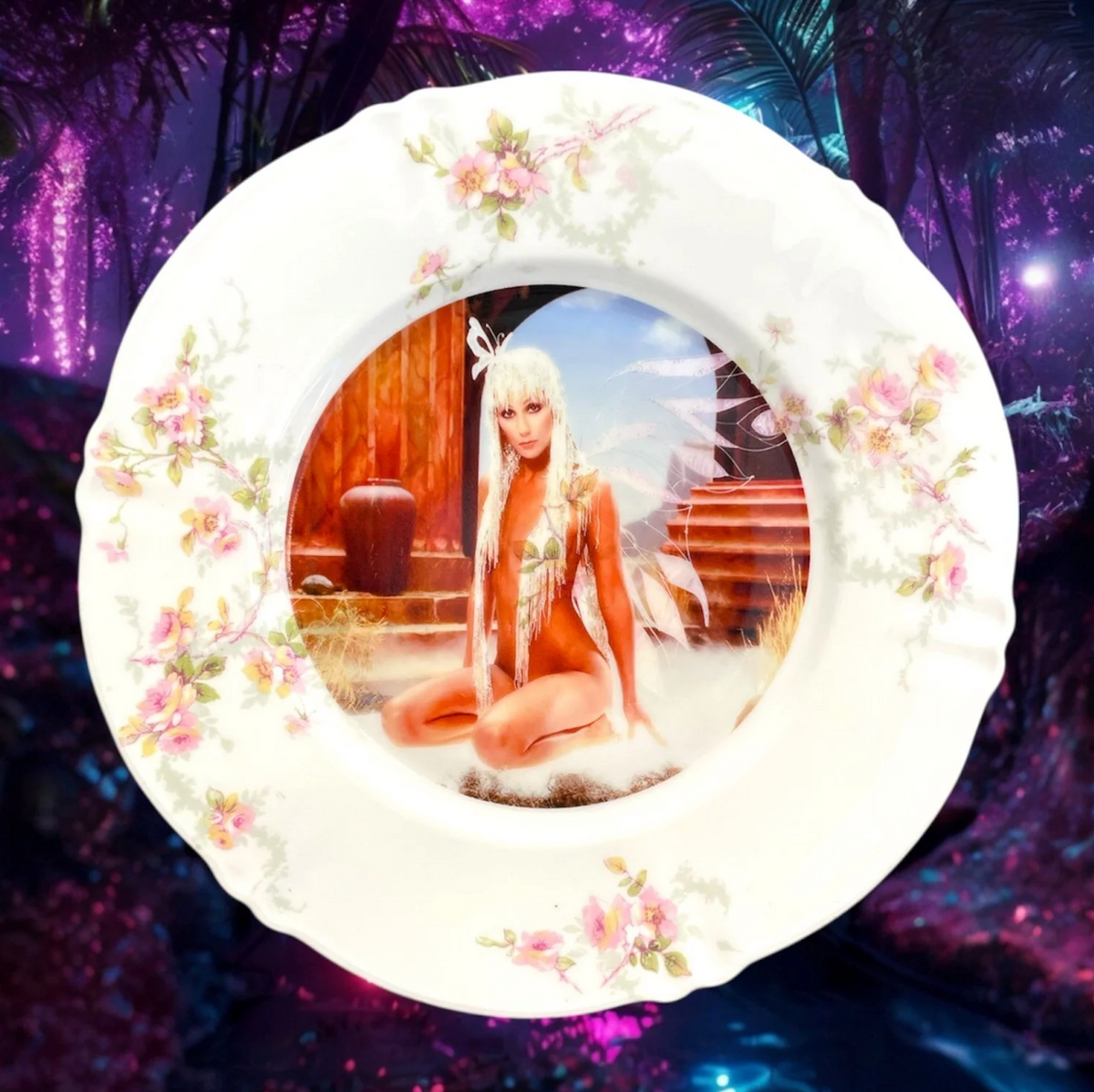 CHER BUTTERFLY PLATE