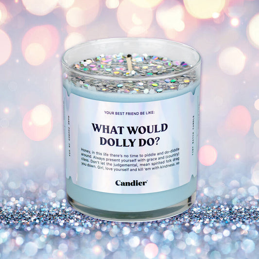 WHAT WOULD DOLLY DO? CANDIER CANDLE