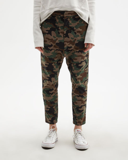NILI LOTAN 'PARIS' CAMO PANT
