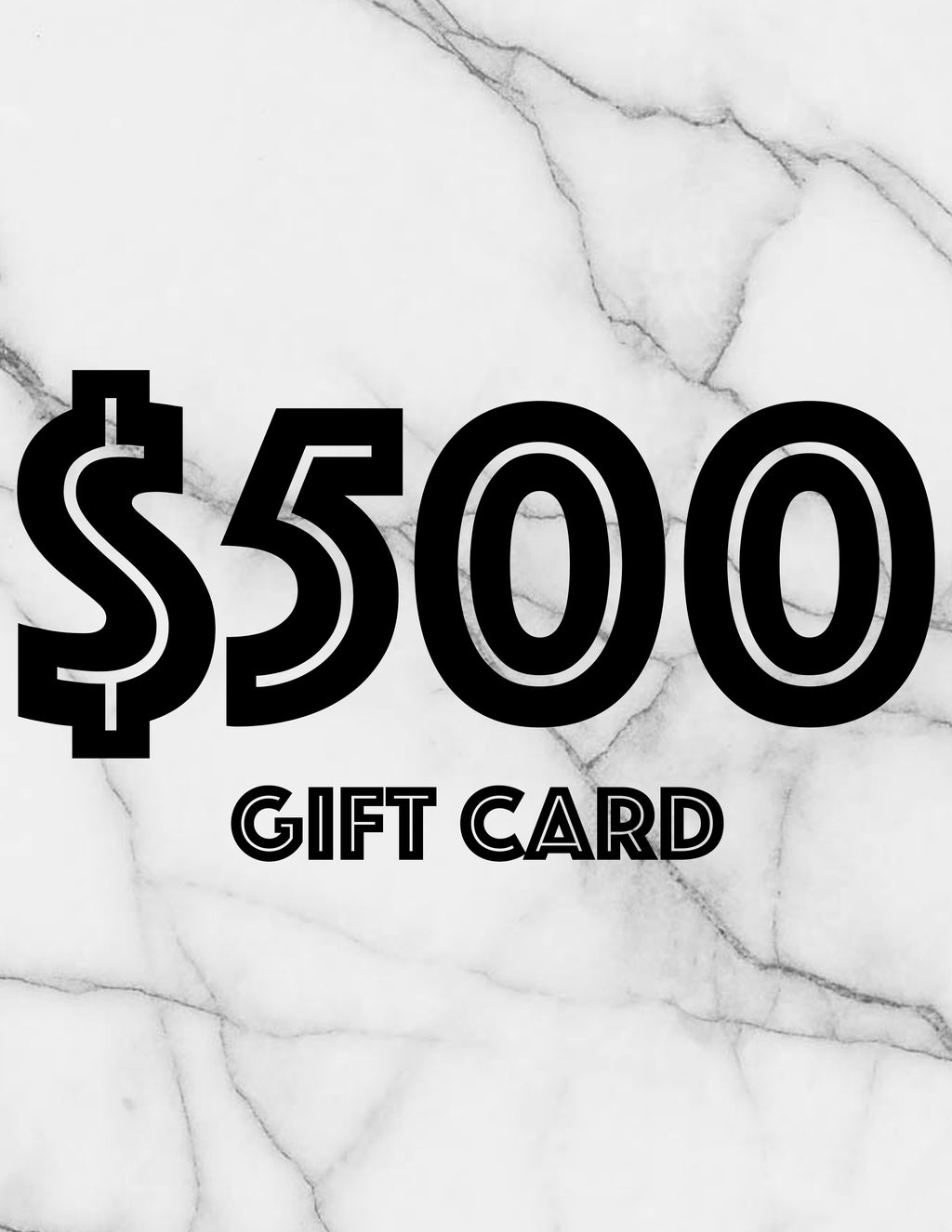 $500 GIFT CARD