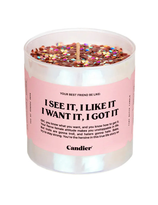 I SEE IT, I LIKE IT CANDIER CANDLE
